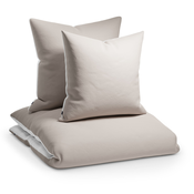 Sleepwise Soft Wonder-Edition, posteljnina, 155 x 200 cm, taupe/bela