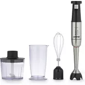 Gorenje Štapni mikser + mikser + seckalica, Snaga 1500 W, Efikasno cetvorostruko secivo, Turbo dugme