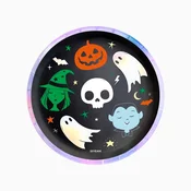 Oh Yeah! Halloween papirnati krožniki - Trick or Treat 23 cm, 6 kos