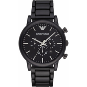 EMPORIO ARMANI moška ročna ura AR1895, črna
