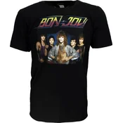 Bon Jovi Tour 84 (Back Print) Black XL Majica
