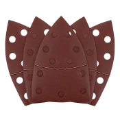 Brusni papir s cickom, željezo 102 x 152 mm, P220, 5 kom, s 11 rupa 58T307