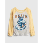 GAP Childrens T-shirt long sleeve graphic t-shirts - Boys