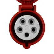 shumee Ravna CEE vtičnica 400V 32A/5P 70x70 mm VDE TP Electric