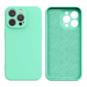 Silicone Case maskica za iPhone 13 Pro Max: mint zelena