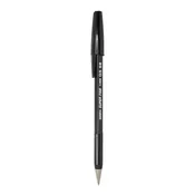 Kemični svinčnik, 0,21 mm, s pokrovčkom, ZEBRA H-8000, črne barve