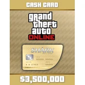 Grand Theft Auto Online: Whale Shark Cash Card (PC) Rockstar Games Launcher Key EUROPE