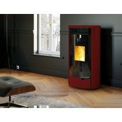 PALAZZETTI pec na pelete Nadine 13,2 kW - bordo