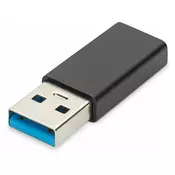 DIGITUS Adapter USB-A M 3.2 Gen 1 - USB Tip-C Ž 3.2 Gen 1 Digitus AK-300524-000-S