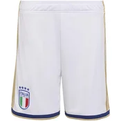 ADIDAS PERFORMANCE Sportske hlace FIGC H SHO Y  plava / zlatna / crvena / bijela