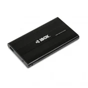 slomart iBOX HD-02 črno ohišje za trdi disk, USB 3.0