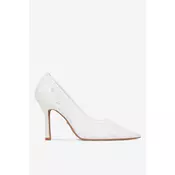 Čevlji s peto NINE WEST S3S96688 Bela