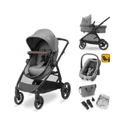 Maxi-Cosi kolica 3u1 Zelia S Trio + košara + autosjedalica – Grey
