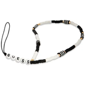 Guess pendant GUSTBCKH Phone Strap Heishi Beads black and white (GUSTBCKH)