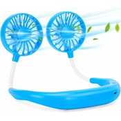 Generic Prenosni vratni ventilator Osebni prostoročni ventilator za polnjenje, (21132664)