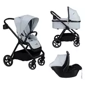 FreeON voziček 4v1 Nube light grey