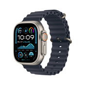 APPLE pametni sat Watch Ultra2 v2 Cellular (49mm), Natural Titanium case with Navy Ocean band