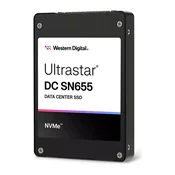 2,5-palčni WD Ultrastar DC SN655 WUS5EA138ESP7E3 - SSD - 3,84 TB - notranji - U.3 PCIe 4.0 (NVMe)