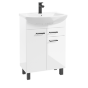 Novelty D50 kupaonski set 50x30x80 cm bijeli