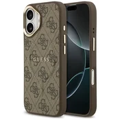 Guess GUESS OVITEK 4G PU KLASIČNI LOGO ZA IPHONE 17 MAGSAFE Z ZAŠČITO