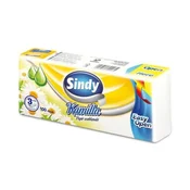 Papirnati robčki, 3-slojni, 100 kosov, Sindy, kamilica, 100 kosov