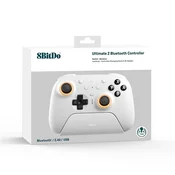 8Bitdo Ultimate 2 Wireless BT - White (PC/SWITCHSWITCH 2)