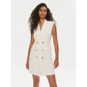 Liu Jo Cocktail obleka CA4148 T2552 Écru Regular Fit