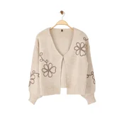 Trendyol Milla Ženski džemper TWOAW25HI00291, Bež