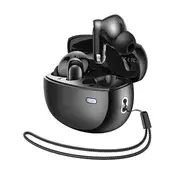 REMAX TWS-02 Bluetooth slušalice, STEREO v5.4, s mikrofonom + futrola za punjenje, CRNA