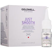 Goldwell Dualsenses Just Smooth serum za zagladivanje za neposlušnu i anti-frizz kosu (Intensive Taming Serum – Color Protection) 12x18 ml