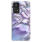 Silikonski prozorni ovitek za Xiaomi Redmi Note 11 Pro 5G - Iridescent bubbles