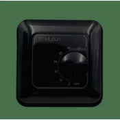 MySun TERMOSTAT MySun ANALOG PRO črn