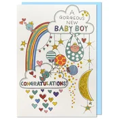 Viter cestitka gorgeous baby 12x17cm CL01_2