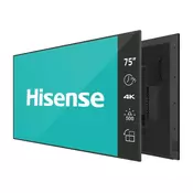 HISENSE 75 75DM66D 4K UHD 500 nita Digital Signage Display - 24/7 Operation