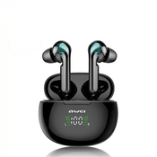 AWEI Wireless In-Ear Earphones Bluetooth 5.0 T15P TWS black