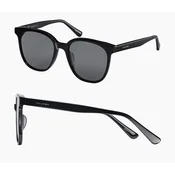 Mujiushi Unisex naocare za sunce, Crne