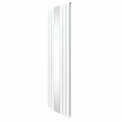 MONSTER Radiator z ravnim ogledalom - 1800 mm x 565 mm - bel, (21569980)