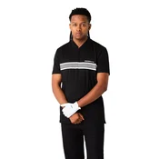 Moška majica CCM Golf 1/4 Zip Polo Black M