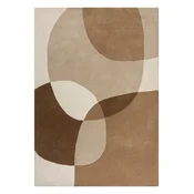 Smedi/bež vunen tepih 160x230 cm Glow – Flair Rugs