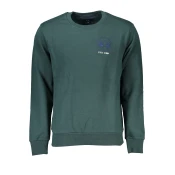 LA MARTINA GREEN MEN'S ZIPLESS SWEATSHIRT