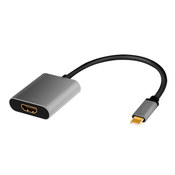 LogiLink CUA0103 adapter za promjenu tipa priključka kabela USB 3.2 Gen1 Type-C HDMI-A Crno, Sivo