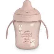 Suavinex Wonderland Learning Cup otroški lonček Pink 200 ml