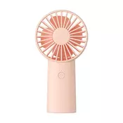 Ventilator JisuLife Life6 USB-C, 3 brzine, 4000mAh - roza