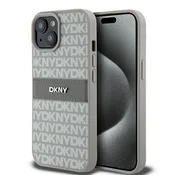 shumee Usnjen ovitek dkny za iPhone 15 Plus, bež