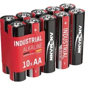 ANSMANN Ansmann Industrial mignon (aa)-baterija alkalno-manganov 1.5 V 10 kos, (21408873)