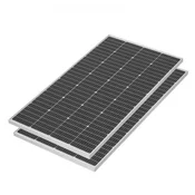 VEVOR Solarni komplet 400W 12V, 2x200W monokristalni paneli, 12.8V 100Ah LiFePO4 baterija, 40A MPPT regulator, 1000W pretvornik