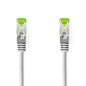 Nedis omrežni kabel CAT7 | S/FTP | RJ45 moški | RJ45 moški | 10,0 m | Brez oprijema | Okrogla | LSZH | Siva | Oznaka