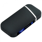Elektricni upaljac s USB punjenjem LI-25731 - Crna / Mat KP25731
