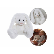 sarcia.eu Charlie Bears Maskota zajček Bunny iz serije Bear&Me, edinstvena plišasta igrača za otroke, 30 centimetrov
