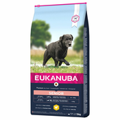 Eukanuba Caring Senior Large Breed piletina - 2 x 15 kg